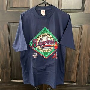 Vintage 1996 Atlanta Braves MLB underground sportswear’s tee shirt
